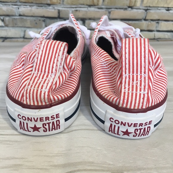 LAST 1 ❗️CONVERSE CHUCK TAYLOR Shoreline RedStripe - Picture 6 of 8